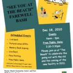 Closing celebration for Rainier Beach Community Center and Pool, Dec. 18