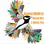 Save the Date Rainier BAAM Fest Beach Arts & Music Fest