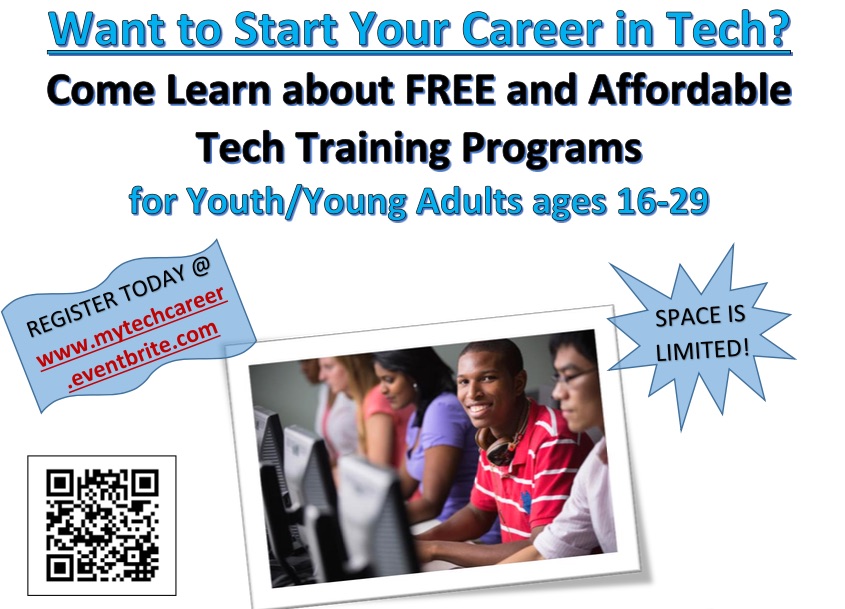 Youth & Young Adults in Tech Jobs Event