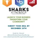Urban Impact’s: SHARKS AT THE BEACH  is taking applications!!
