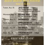 South Seattle Arts Festival: August 10-22