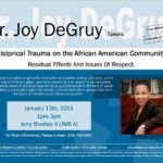 Historical Trauma on the African American Community, Jan. 13