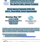 African-American Community Coffee Chat with Dr. Enfield, May 16