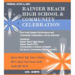 Community Celebration, Rainier Beach High School, 6/3
