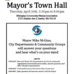 Report on Mayor’s Town Hall in Rainier Beach April 26, 2012
