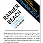 Help refine Rainier Beach’s Light Rail Station’s urban design Nov 28