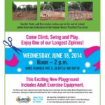 Rainier Beach Playfield Play Area Dedication June 18 noon-2 p.m.