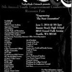Youth Empowerment Conference 2014, June 7, at Rainier Beach High School