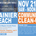 Rainier Beach Community Clean Up!