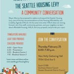 A Community Conversation on Affordable Housing, February 25, 2016!