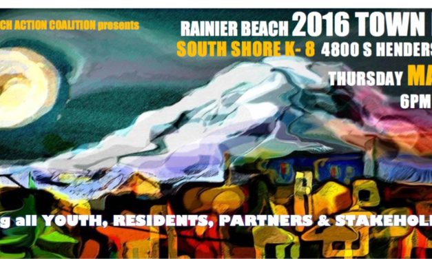 Annual Rainier Beach Town Hall Meeting 2016!
