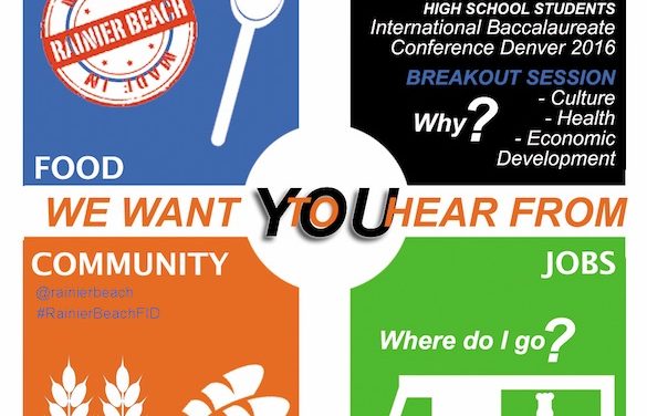 Rainier Beach Roaming Town Hall Meeting: The Food Innovation Center