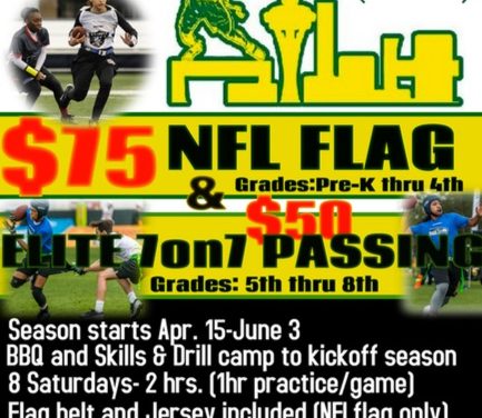 Register for NFL Flag Football!