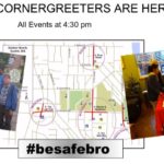 Looking for you at Corner Greeter Events!