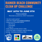 Clean Crew: Join the Rainier Beach Cleanup Challenge!